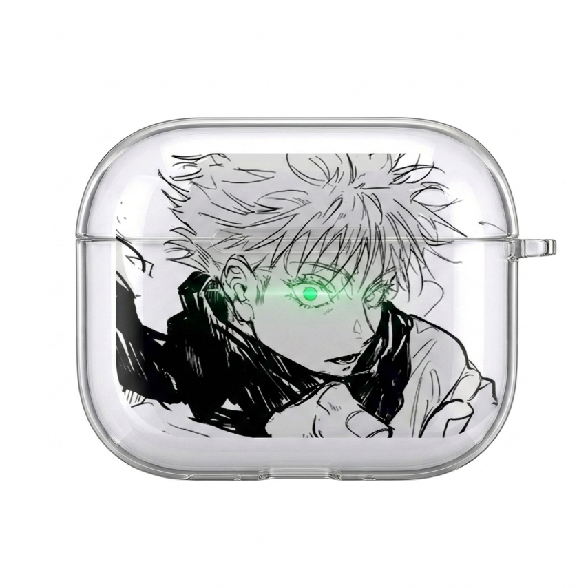 Jujutsu Kaisen Gojo Green Eye Airpod Case