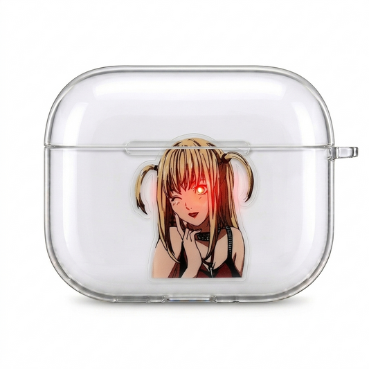 Death Note Misa Winking Airpod Case